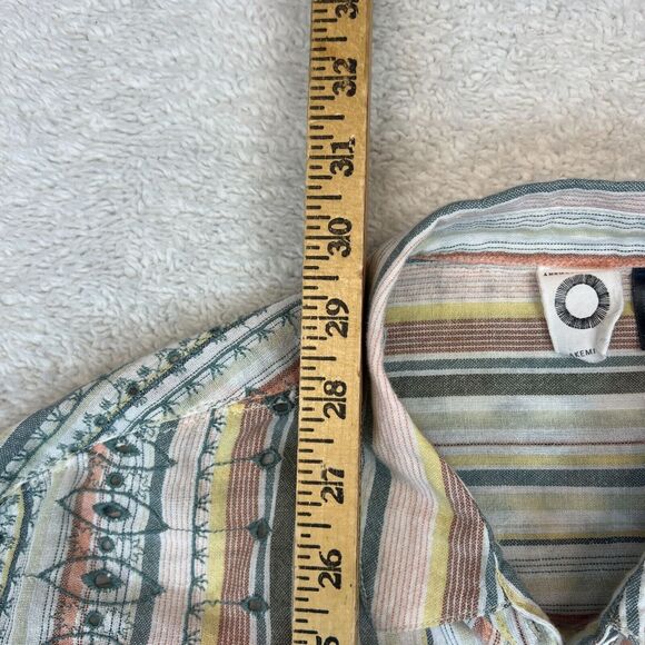 Anthropologie BoHo Akemi + Kin Women's Button Up Top Sz XS / S - Picture 4 of 9
